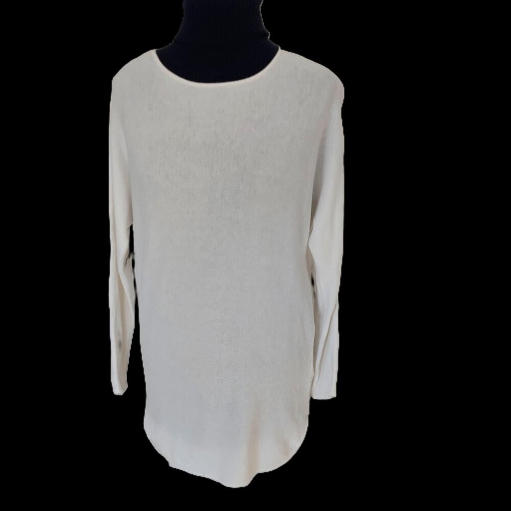 Michael Kors longsleeve tunic. Sz M. 100% cotton.